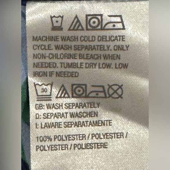 Belle by Kim Gravel Bohemian Floral Frenzy Tunic Top Blue Green Fall Outfit - Picture 7 of 7